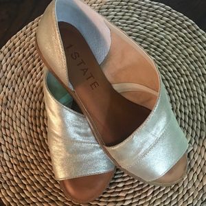 1. State Celvin Open Toe Flat